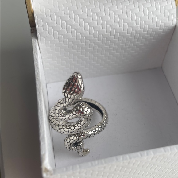 Annika Witt Silver Snake Ring - Picture 6 of 9